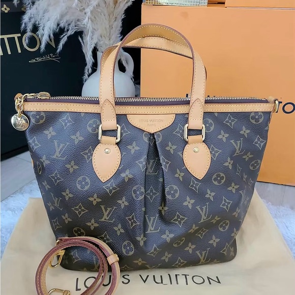 Authentic Louis Vuitton Palermo PM Monogram Hand Shoulder Bag - Picture 1 of 6